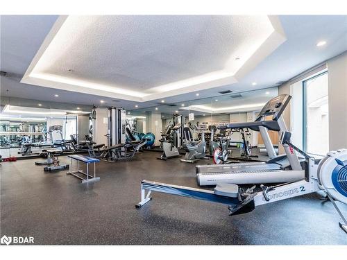 1502 W-140 Dunlop Street E, Barrie, ON - Indoor Photo Showing Gym Room