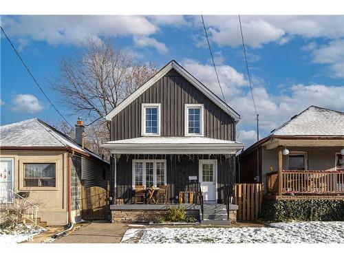 96 Province Street N, Hamilton, ON - Outdoor With Deck Patio Veranda