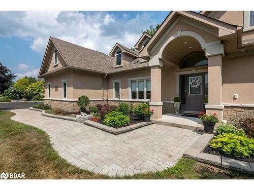 34 Heatherwood Drive, Springwater, ON - Outdoor With Deck Patio Veranda With Facade
