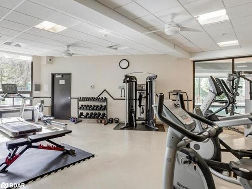 F19-288 Mill Road, Toronto, ON - Indoor Photo Showing Gym Room