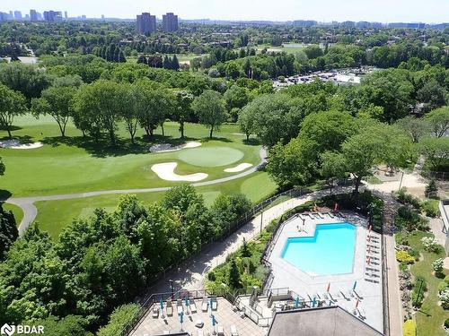 F19-288 Mill Road, Toronto, ON - Outdoor With In Ground Pool With View
