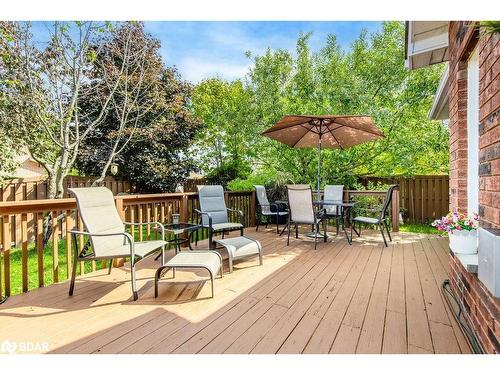 1 Bloxham Place, Barrie, ON - Outdoor With Deck Patio Veranda With Exterior