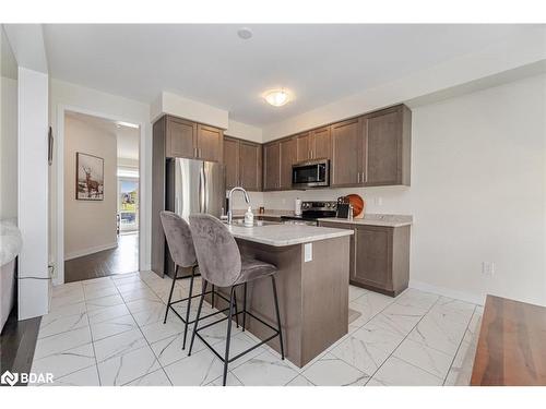 128 Whithorn Crescent, Haldimand, ON - Indoor Photo Showing Kitchen With Stainless Steel Kitchen