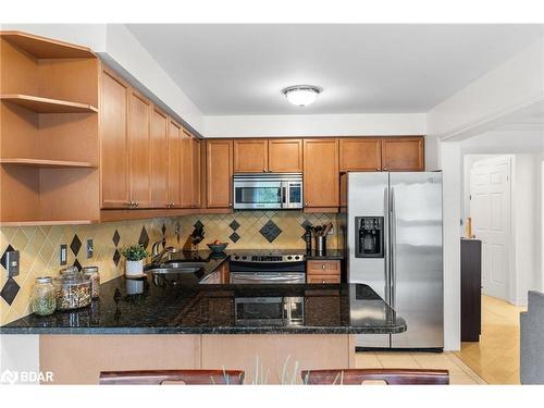 75 Bird Street, Barrie, ON - Indoor Photo Showing Kitchen With Double Sink