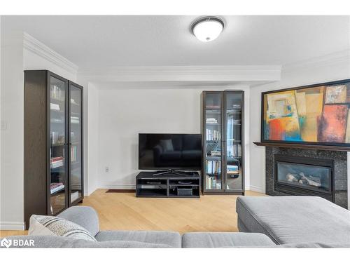 75 Bird Street, Barrie, ON - Indoor Photo Showing Living Room With Fireplace