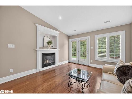 53 Clover Crescent, Wasaga Beach, ON - Indoor Photo Showing Living Room With Fireplace