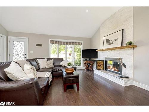 3 Lorne Street, Wellington, ON - Indoor Photo Showing Living Room With Fireplace