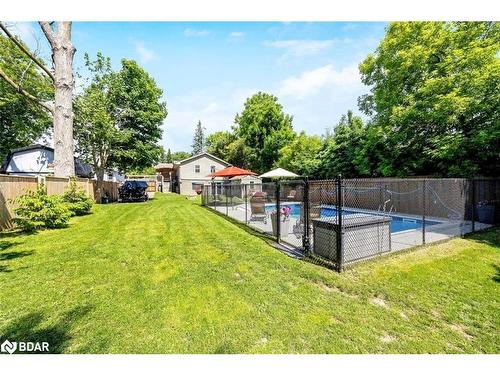 3 Lorne Street, Wellington, ON - Outdoor With In Ground Pool With Backyard