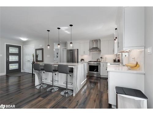 1193 Sunnidale Rd Road, Barrie, ON - Indoor Photo Showing Kitchen With Upgraded Kitchen