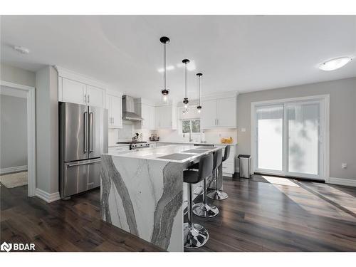 1193 Sunnidale Rd Road, Barrie, ON - Indoor Photo Showing Kitchen With Upgraded Kitchen