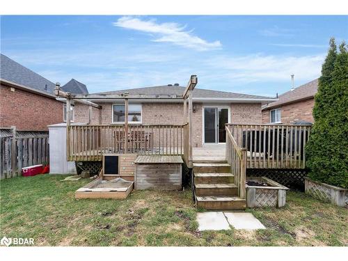 90 Larkin Drive, Barrie, ON - Outdoor With Deck Patio Veranda