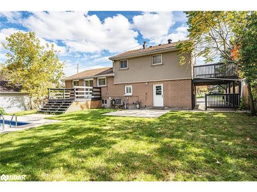 262 Duckworth Street, Barrie, ON - Outdoor With Deck Patio Veranda