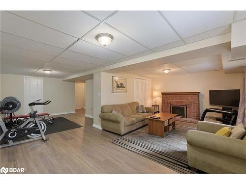 4207 Trapper Crescent, Mississauga, ON - Indoor With Fireplace