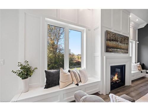 161 Perryman Court, Erin, ON - Indoor Photo Showing Living Room With Fireplace