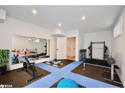 57 Glenhuron Drive, Springwater, ON - Indoor Photo Showing Gym Room