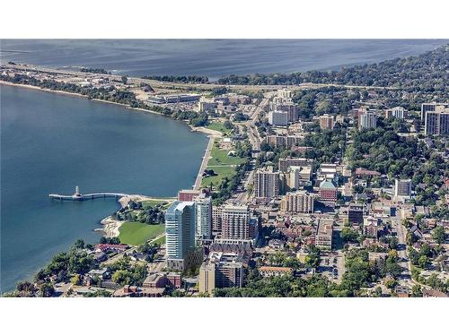 1702-370 Martha Street, Burlington, ON - Outdoor With Body Of Water With View