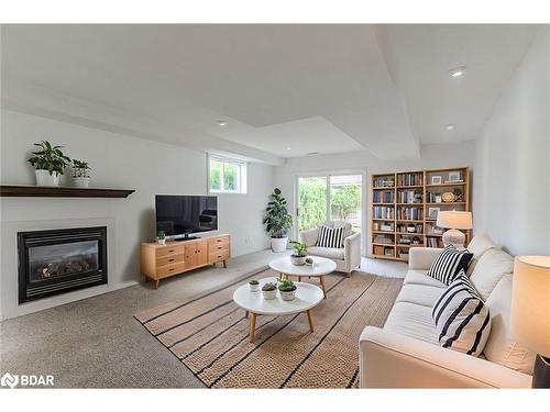 51 Golden Eagle Way, Barrie, ON - Indoor Photo Showing Living Room With Fireplace