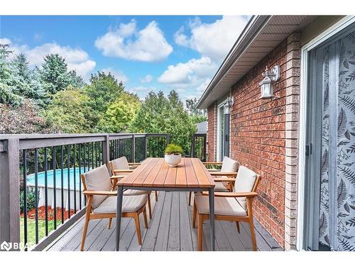 51 Golden Eagle Way, Barrie, ON - Outdoor With Deck Patio Veranda With Exterior