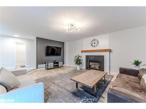 66 Raquel Street, Barrie, ON - Indoor Photo Showing Living Room With Fireplace