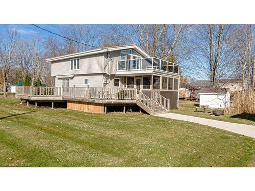 356 Cedar Drive, Turkey Point, ON - Outdoor With Deck Patio Veranda