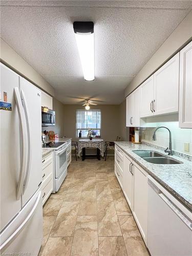 405-17 Mill Pond Court, Simcoe, ON - Indoor Photo Showing Kitchen With Double Sink