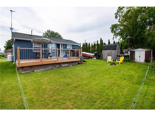 20 4Th Avenue, Long Point, ON - Outdoor With Deck Patio Veranda With Backyard