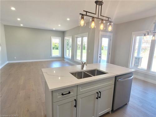 7A Yeager Avenue, Simcoe, ON - Indoor Photo Showing Kitchen With Double Sink
