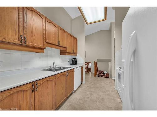 31 Leslie Avenue, Port Dover, ON - Indoor Photo Showing Kitchen With Double Sink