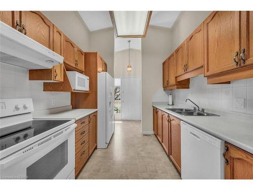 31 Leslie Avenue, Port Dover, ON - Indoor Photo Showing Kitchen With Double Sink