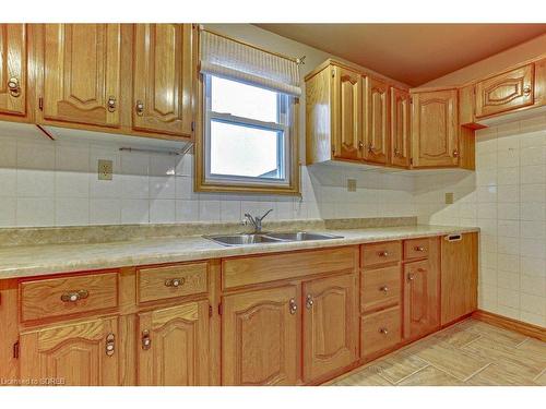 56858 Tunnel Line, Vienna, ON - Indoor Photo Showing Kitchen With Double Sink
