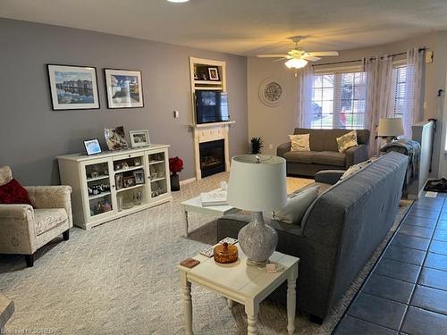 5 Long Point Boulevard, Port Rowan, ON - Indoor Photo Showing Living Room With Fireplace