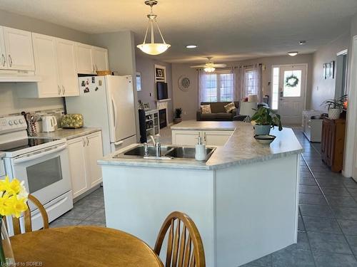 5 Long Point Boulevard, Port Rowan, ON - Indoor Photo Showing Kitchen With Double Sink