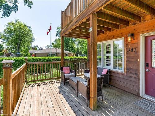 341 Cedar Drive Drive, Turkey Point, ON - Outdoor With Deck Patio Veranda With Exterior