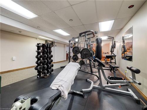 93 East Church Street, Waterford, ON - Indoor Photo Showing Gym Room