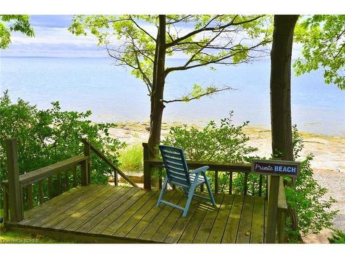 289 Lakeshore Road, Selkirk, ON - Outdoor With Deck Patio Veranda With View