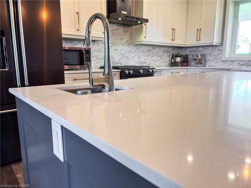 1577 Concession 6 Townsend Road, Waterford, ON - Indoor Photo Showing Kitchen With Double Sink With Upgraded Kitchen