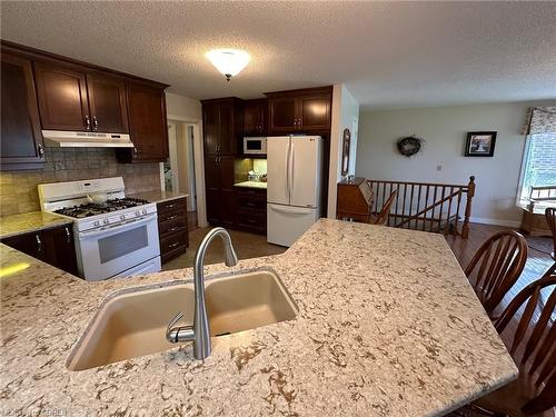 18 Coastal Court, Port Dover, ON - Indoor Photo Showing Kitchen With Double Sink