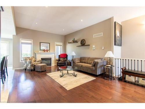 55 Driftwood Drive, Simcoe, ON - Indoor Photo Showing Living Room With Fireplace