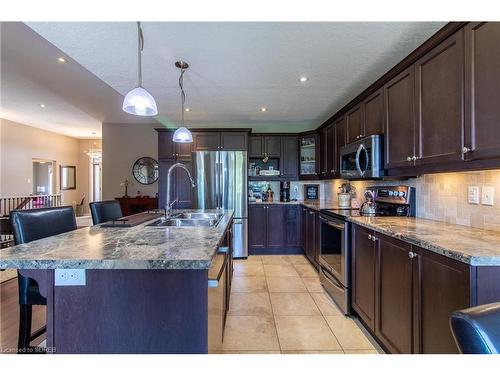 55 Driftwood Drive, Simcoe, ON - Indoor Photo Showing Kitchen With Double Sink With Upgraded Kitchen