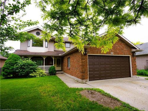 34 Mann Avenue, Simcoe, ON - Outdoor With Deck Patio Veranda