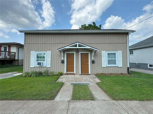 59 & 61 Patterson Street, Simcoe, ON - Outdoor With Deck Patio Veranda With Facade