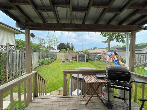 59 & 61 Patterson Street, Simcoe, ON - Outdoor With Deck Patio Veranda With Exterior