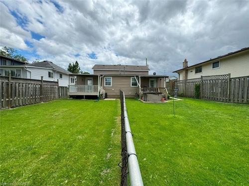 59 & 61 Patterson Street, Simcoe, ON - Outdoor With Deck Patio Veranda With Backyard With Exterior