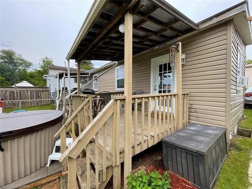 59 & 61 Patterson Street, Simcoe, ON - Outdoor With Deck Patio Veranda With Exterior