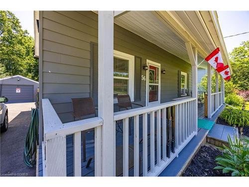 56 Davis Street W, Simcoe, ON - Outdoor With Deck Patio Veranda With Exterior