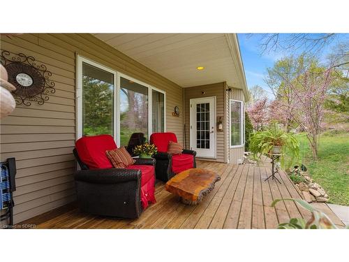 147 Wilson Drive, Simcoe, ON - Outdoor With Deck Patio Veranda With Exterior
