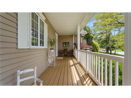 147 Wilson Drive, Simcoe, ON - Outdoor With Deck Patio Veranda With Exterior