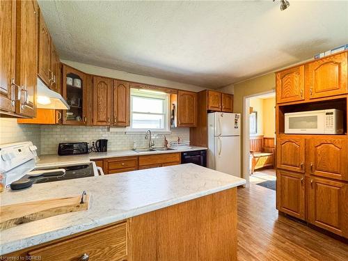 1191 Windham Road 12, Simcoe, ON - Indoor Photo Showing Kitchen With Double Sink