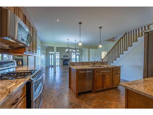 58 Regatta Drive, Port Dover, ON - Indoor Photo Showing Kitchen With Double Sink With Upgraded Kitchen