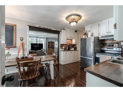 227 Main Street Street E, Otterville, ON - Indoor Photo Showing Kitchen With Double Sink